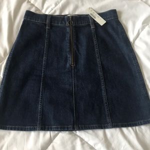 NWT Jcrew denim skirt